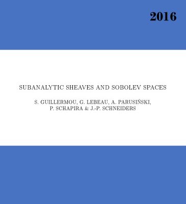 خرید و دانلود نسخه کامل کتاب Subanalytic Sheaves and Sobolev Spaces