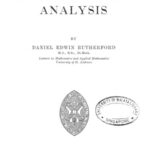 خرید و دانلود نسخه کامل کتاب Substitutional Analysis