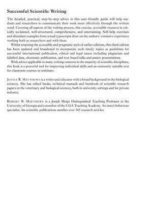 خرید و دانلود نسخه کامل کتاب Successful scientific writing: a step-by-step guide for the biological and medical sciences