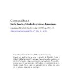 خرید و دانلود نسخه کامل کتاب Sur la theorie generale des systemes dynamiques