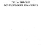 خرید و دانلود نسخه کامل کتاب Sur les fondements de la theorie des ensembles transfinis