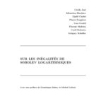 خرید و دانلود نسخه کامل کتاب Sur les inégalités de Sobolev logarithmiques (On logarithmic Sobolev inequalities)