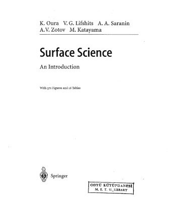 خرید و دانلود نسخه کامل کتاب Surface Science: An Introduction (Advanced Texts in Physics)