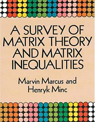 خرید و دانلود نسخه کامل کتاب Survey of matrix theory and matrix inequalities
