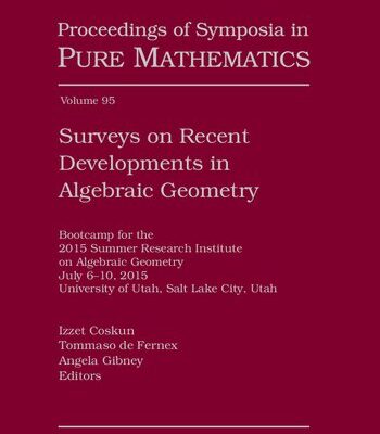 خرید و دانلود نسخه کامل کتاب Surveys on Recent Developments in Algebraic Geometry