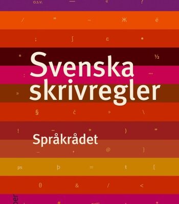 خرید و دانلود نسخه کامل کتاب Svenska skrivregler
