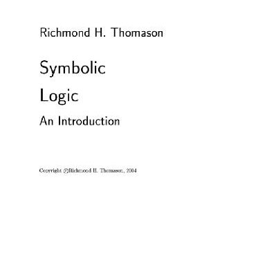 خرید و دانلود نسخه کامل کتاب Symbolic logic: an introduction