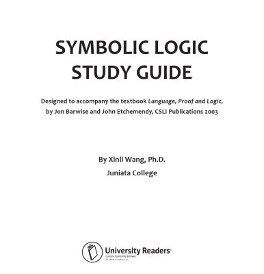 خرید و دانلود نسخه کامل کتاب Symbolic Logic Study Guide
