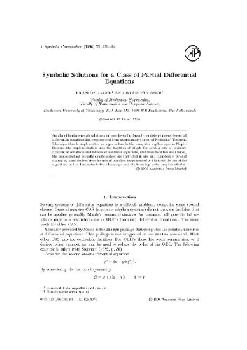 خرید و دانلود نسخه کامل کتاب Symbolic solutions for a class of PDEs. JSC 1996_68b4973aa708b.jpeg خرید و دانلود نسخه کامل کتاب Symbolic solutions for a class of PDEs. JSC 1996