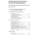 خرید و دانلود نسخه کامل کتاب Symmetries of Equations of Quantum Mechanics