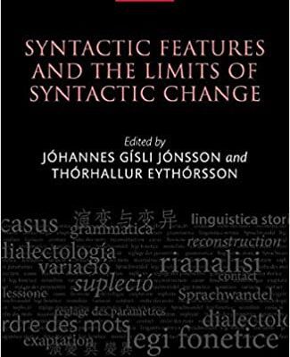 خرید و دانلود نسخه کامل کتاب Syntactic Features and the Limits of Syntactic Change
