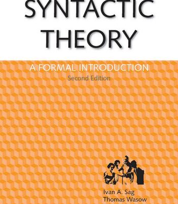 خرید و دانلود نسخه کامل کتاب Syntactic Theory: A Formal Introduction