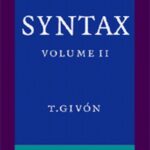 خرید و دانلود نسخه کامل کتاب Syntax: A Functional-typological Introduction: Volume II