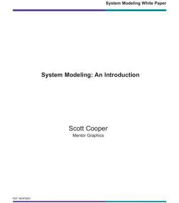 خرید و دانلود نسخه کامل کتاب System Modeling: An Introduction
