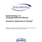 خرید و دانلود نسخه کامل کتاب SystemVerilog 3.1a Language Reference Manual