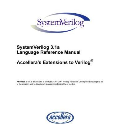 خرید و دانلود نسخه کامل کتاب SystemVerilog 3.1a Language Reference Manual
