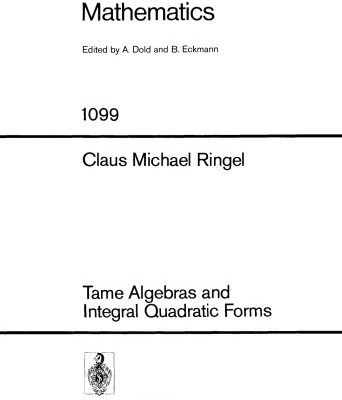 خرید و دانلود نسخه کامل کتاب Tame Algebras and Integral Quadratic Forms