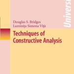 خرید و دانلود نسخه کامل کتاب Techniques of Constructive Analysis