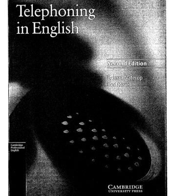 خرید و دانلود نسخه کامل کتاب Telephoning in English