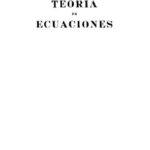 خرید و دانلود نسخه کامل کتاب Teoria de ecuaciones