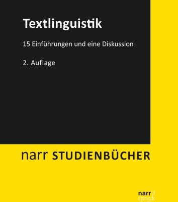 خرید و دانلود نسخه کامل کتاب Textlinguistik: 15 Einführungen und eine Diskussion