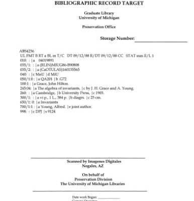 خرید و دانلود نسخه کامل کتاب The algebra of invariants