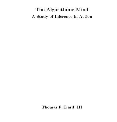 خرید و دانلود نسخه کامل کتاب The Algorithmic Mind: A Study of Inference in Action [PhD Thesis]