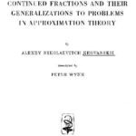 خرید و دانلود نسخه کامل کتاب The application of continued fractions and their generalizations to problems in approximation theory