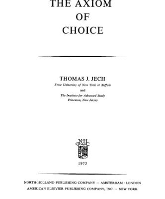 خرید و دانلود نسخه کامل کتاب The axiom of choice