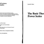 خرید و دانلود نسخه کامل کتاب The Basic theory of power series