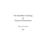 خرید و دانلود نسخه کامل کتاب The Buddhist Teaching on Physical Phenomena