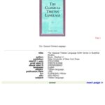 خرید و دانلود نسخه کامل کتاب The Classical Tibetan Language (S U N Y Series in Buddhist Studies)