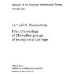 خرید و دانلود نسخه کامل کتاب The cohomology of Chevalley groups of exceptional Lie type