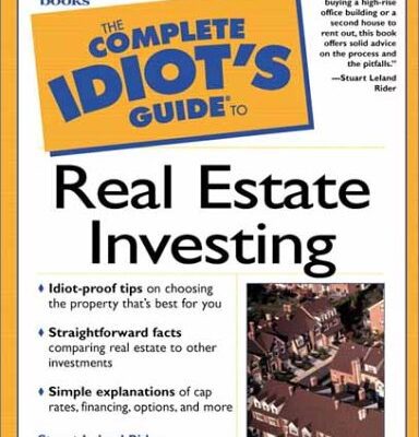 خرید و دانلود نسخه کامل کتاب The Complete Idiot’s Guide to Real Estate Investing