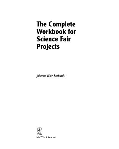 خرید و دانلود نسخه کامل کتاب The Complete Workbook for Science Fair Projects_68b4ae34783fb.jpeg خرید و دانلود نسخه کامل کتاب The Complete Workbook for Science Fair Projects