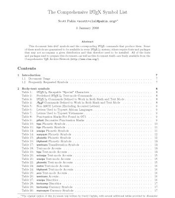 خرید و دانلود نسخه کامل کتاب The Comprehensive LATEX Symbol List