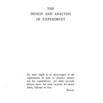 خرید و دانلود نسخه کامل کتاب The Design and Analysis of Experiment