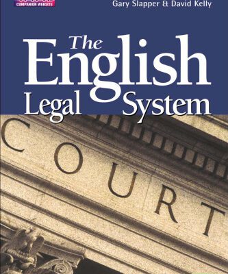 خرید و دانلود نسخه کامل کتاب The English Legal System