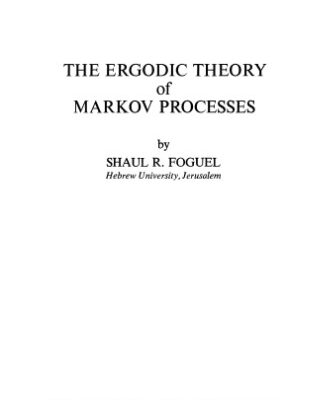 خرید و دانلود نسخه کامل کتاب The Ergodic theory of Markov processes,