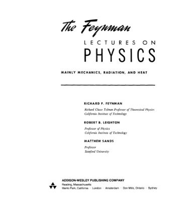 خرید و دانلود نسخه کامل کتاب The Feynman Lectures on Physics: Commemorative Issue Vol 1: Mainly Mechanics, Radiation, and Heat (v. 1)