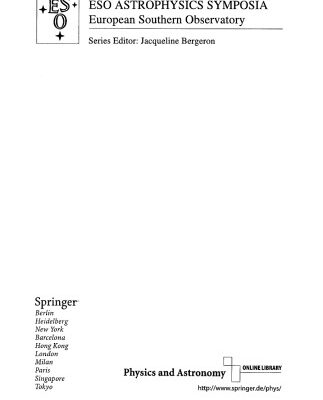 خرید و دانلود نسخه کامل کتاب The First Stars: Proceedings of the MPA ESO Workshop Held at Garching, Germany, 4-6 August 1999 (ESO Astrophysics Symposia)