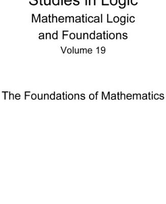 خرید و دانلود نسخه کامل کتاب The Foundations of Mathematics