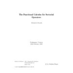 خرید و دانلود نسخه کامل کتاب The Functional Calculus for Sectorial Operators