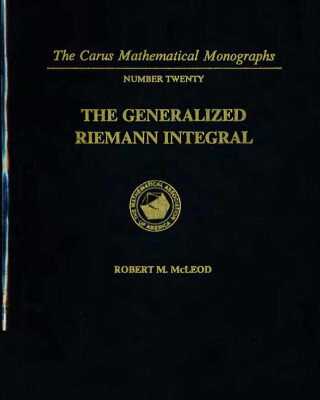 خرید و دانلود نسخه کامل کتاب The Generalized Riemann Integral