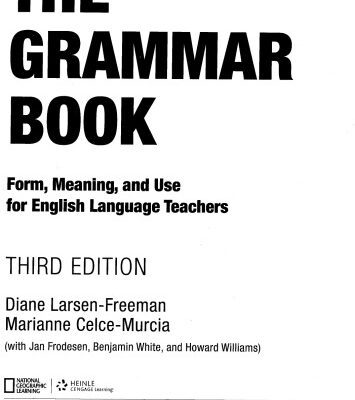 خرید و دانلود نسخه کامل کتاب The Grammar Book: Form, Meaning, and Use for English Language Teachers