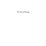 خرید و دانلود نسخه کامل کتاب The Idea of Writing: Writing Across Borders