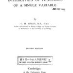 خرید و دانلود نسخه کامل کتاب The integration of functions of a single variable