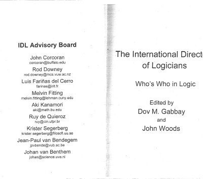 خرید و دانلود نسخه کامل کتاب The International Directory of Logicians (Who’s Who in Logic)