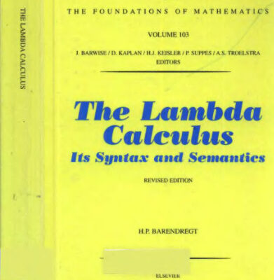 خرید و دانلود نسخه کامل کتاب The Lambda calculus: its syntax and semantics