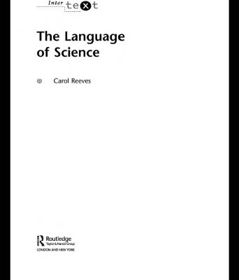 خرید و دانلود نسخه کامل کتاب The Language of Science (Intertext)